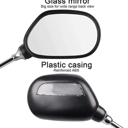 2 Pieces Bike Mirrors (only for handlebars within diameter 25mm)