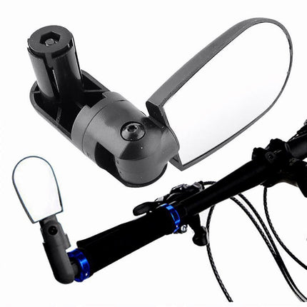 2Pcs Regulable Cycling Rearview Mirrors Versatile Antiglare Bike Rearview Mirrors for Road Biking Enthusiasts
