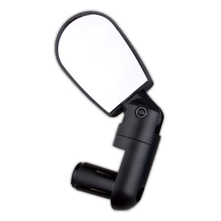 2 Pack Bike Mirrors 360°Adjustable Rotatable Bicycle Rear View Mirrors Universal Handlebar Mount Cycling Mirrors for Road MTB Mountain Bikes - Black