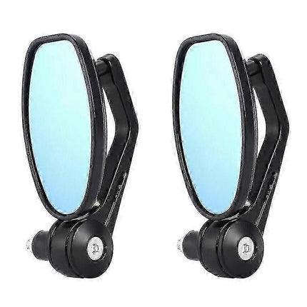 22mm Universal Bike Mirror - Black Rear View for Motorcycle Handlebars