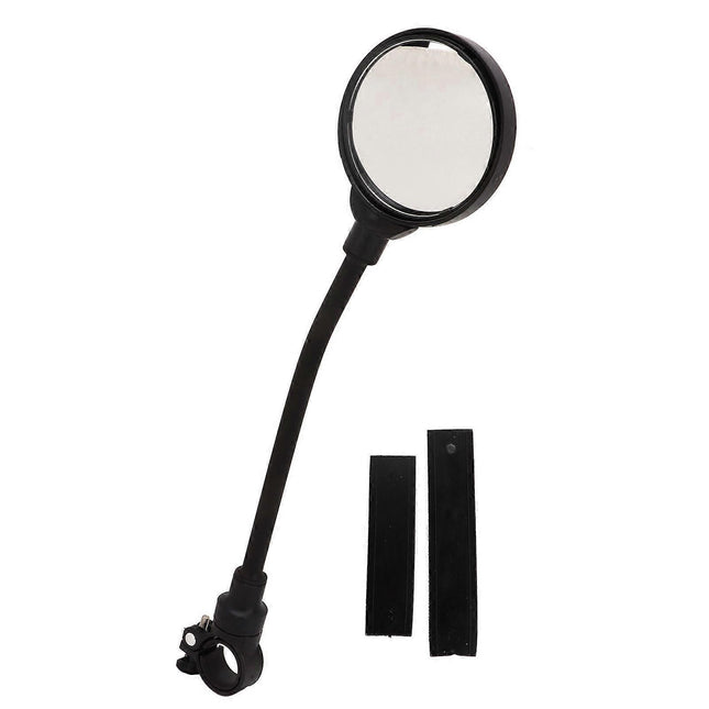 Bike Rearview Mirror 360 Degree Adjustable Wide Angle Rotatable Bike Convex Mirror for Mountain Bike Road