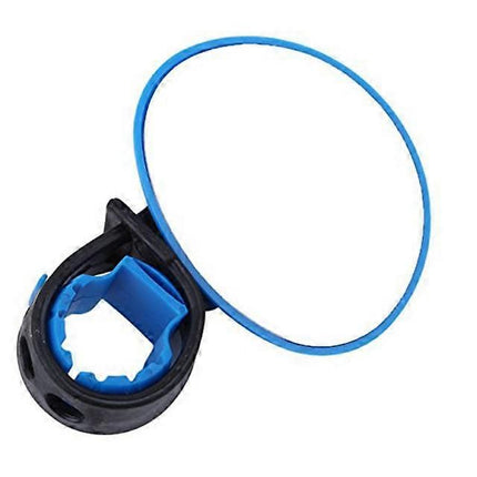 2Pcs Adjustable ycling Bike Mirrors MTB Road Bike Bicycle Handlebar Barend Rearview Mirror Ultralight Safe Mirror Bicycle Accessories - Blue