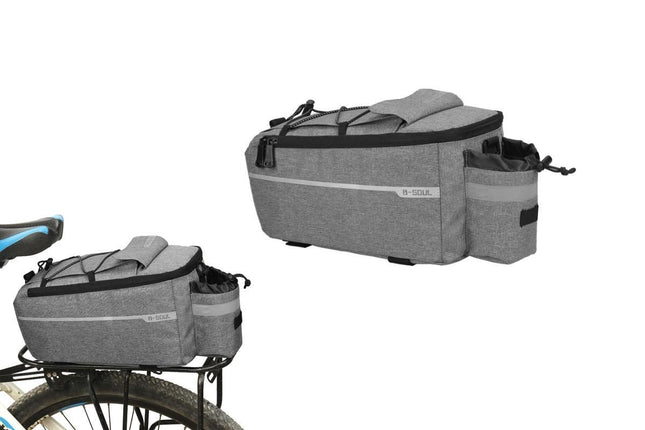 Cycling Rear Rack Water-resistant Storage Bottle Luggage Bag Bike Rear Pannier Bag