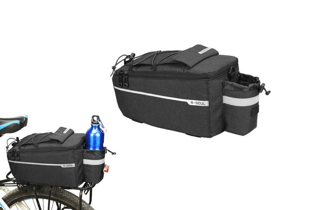 Cycling Rear Rack Water-resistant Storage Bottle Luggage Bag Bike Rear Pannier Bag