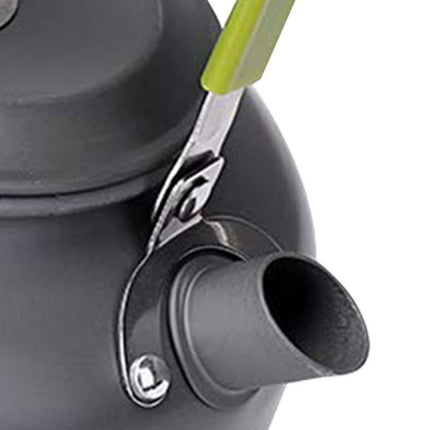 10Pcs Camping Cookware Mess Kit for Outdoor Camping Hiking Picnic -Green