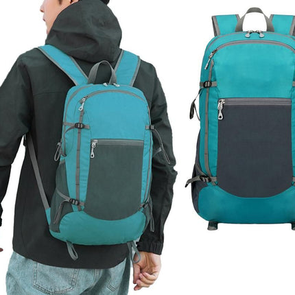 Hiking Backpack Packable Travel Day Pack Lightweight Water Resistant Hiking Daypack for Women Men -Blue