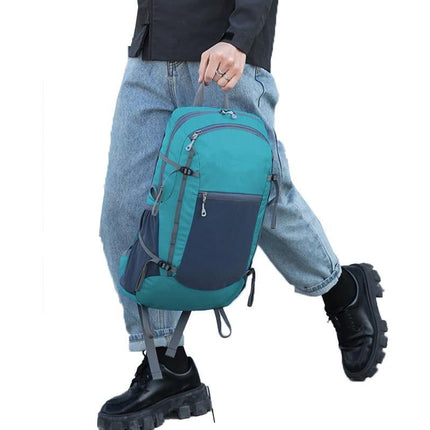 Hiking Backpack Packable Travel Day Pack Lightweight Water Resistant Hiking Daypack for Women Men -Blue