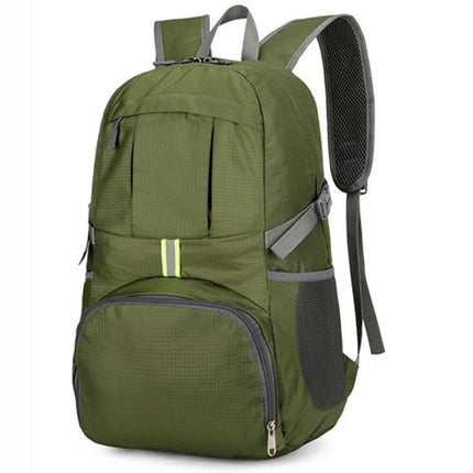 30L Ultra Lightweight Foldable Waterproof Backpack Travel Camping Hiking Outdoor Sports Bag - Green