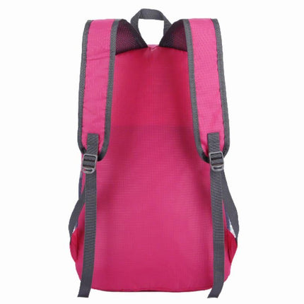 30L Ultra Lightweight Foldable Waterproof Backpack Travel Camping Hiking Outdoor Sports Bag - Purple