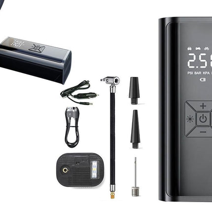 Electric Car Air Pump with Digital Display
