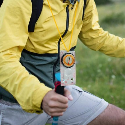 Professional Compass with Map Scale Multifunctional Baseplate