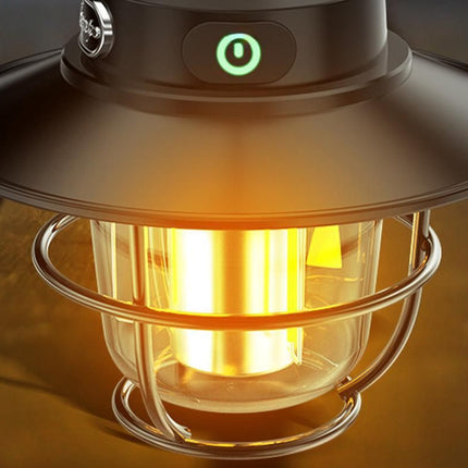 Portable Camping Light Waterproof LED Tent Lantern Rechargeable Outdoor Hanging Lamp