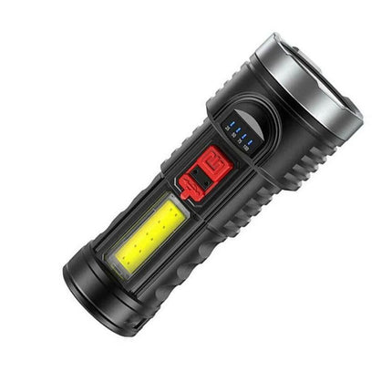 Super Bright Torch 6 Led Flashlight USB Rechargeable Tactical light