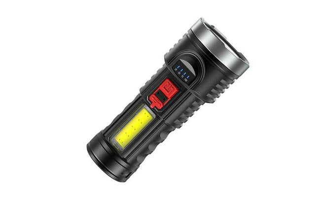 Super Bright Torch 6 Led Flashlight USB Rechargeable Tactical light – product detail