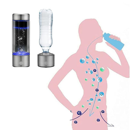 450ml USB Hydrogen-Rich Water Lonizer Generator Bottle