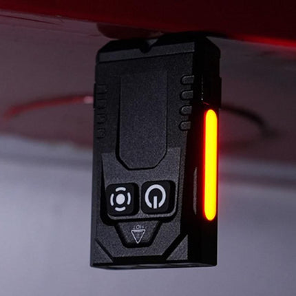 Aluminum Alloy Portable Mini Flashlight with 365nm UV Light and RGB Side Lamp