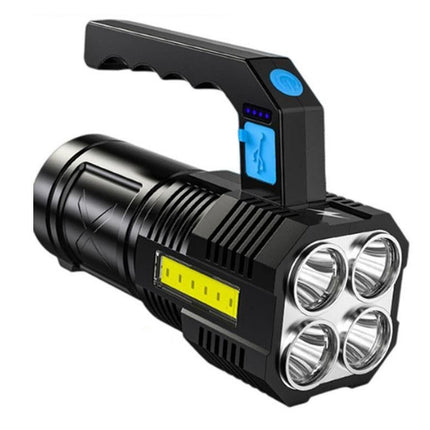LED Flashlight Rechargeable Portable Light for Outdoor Camping Hiking Super Brightest Flashlights Emergency Flashlight