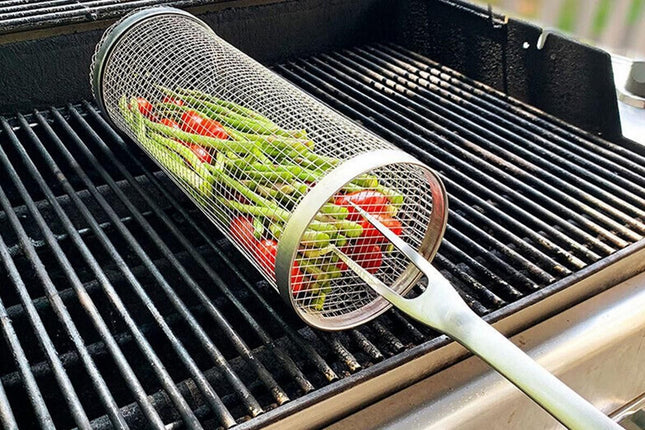 Rolling Grilling Basket -30cm – product detail