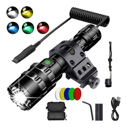 Rechargeable Flashlights High Lumens Flashlight Powerful Tactical Flashlights Flashlight for Emergency Camping