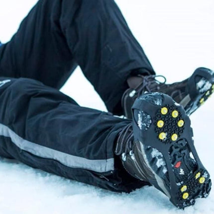 Ice Cleats Crampons Snow Shoe Spikes Grips Anti-Slip for Shoes Boots -M