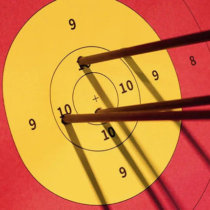 30Pcs Archery Targets Paper 10 Ring Bow Arrow Targets Face