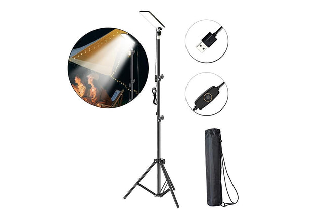 Portable LED Camping Lantern with Adjustable Height Tripod for Outdoor V1308-DSZKI-52