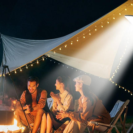 Portable LED Camping Lantern with Adjustable Height Tripod for Outdoor