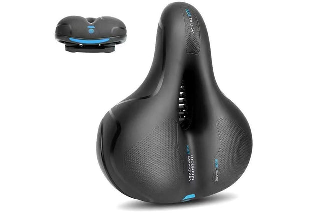 Air Cushion Shock Absorbing Mountain Bike Saddle Seat