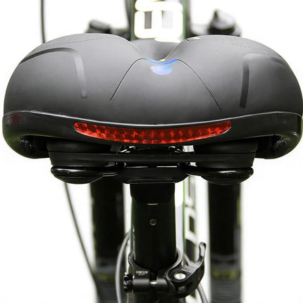 Air Cushion Shock Absorbing Mountain Bike Saddle Seat - Blue