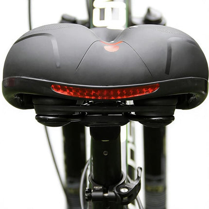 Air Cushion Shock Absorbing Mountain Bike Saddle Seat - Red