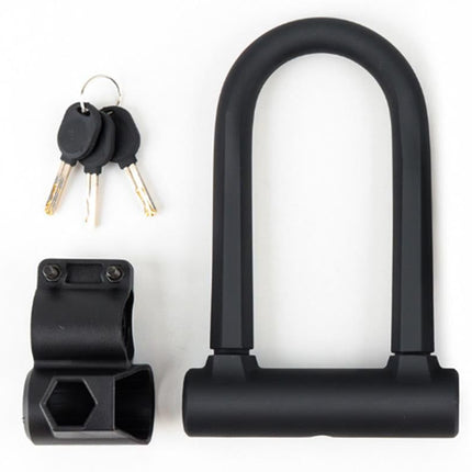 Heavy Duty Anti Theft Bike Lock U-Lock with Keys