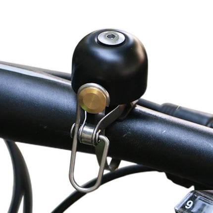 Bike Bell Classic Bicycle Bell Bike Ring Bell Loud Sound Bells for Road Mountain Bike Handlebars -Black