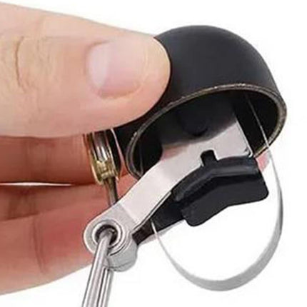 Bike Bell Classic Bicycle Bell Bike Ring Bell Loud Sound Bells for Road Mountain Bike Handlebars -Black