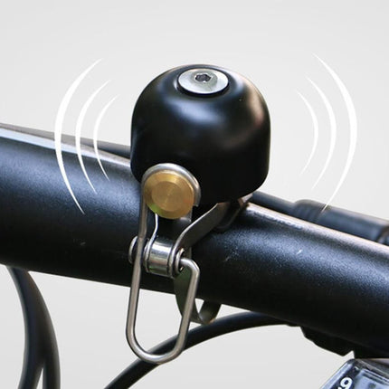 Bike Bell Classic Bicycle Bell Bike Ring Bell Loud Sound Bells for Road Mountain Bike Handlebars -Black