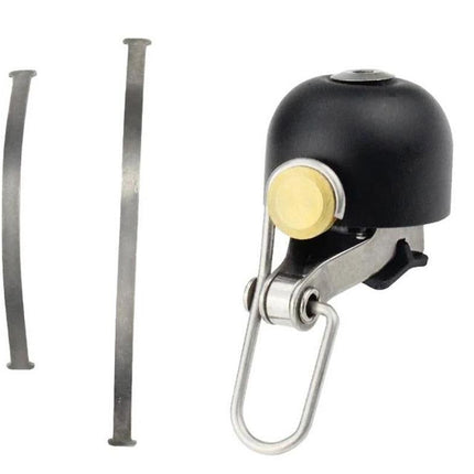 Bike Bell Classic Bicycle Bell Bike Ring Bell Loud Sound Bells for Road Mountain Bike Handlebars -Black