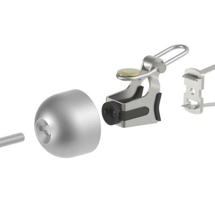 Bike Bell Classic Bicycle Bell Bike Ring Bell Loud Sound Bells for Road Mountain Bike Handlebars -Silver