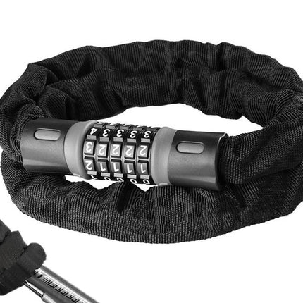 Heavy Duty Keyless Anti-Theft Bicycle Lock 5-Digit Combination Bike Chain Lock