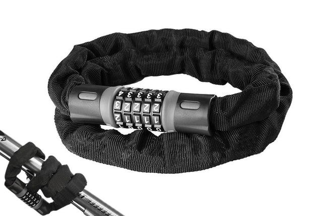 Heavy Duty Keyless Anti-Theft Bicycle Lock 5-Digit Combination Bike Chain Lock V1308-DSZKI-59