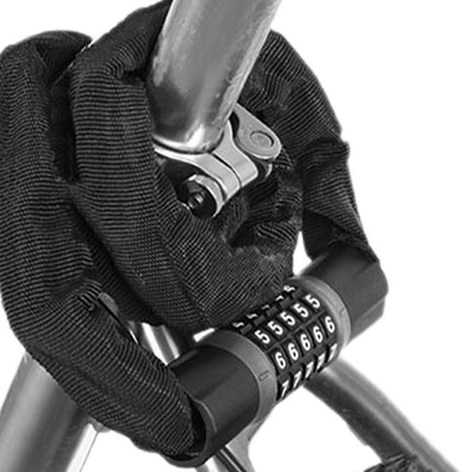 Heavy Duty Keyless Anti-Theft Bicycle Lock 5-Digit Combination Bike Chain Lock