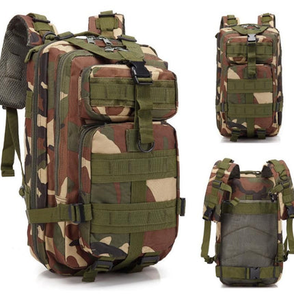 30L Military Backpack Tactical Hiking Camping Bag Rucksack for Outdoor Trek Travel -Green