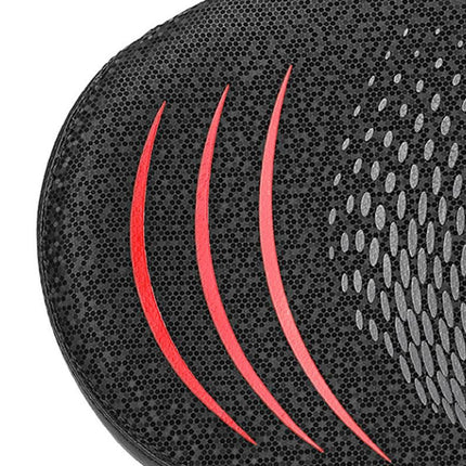Noseless Bike Seat Cushion for Men & Women Comfortable Saddle for Peloton Bikes Exercise Bikes Electric Bikes Cruiser Bikes - Black&Red
