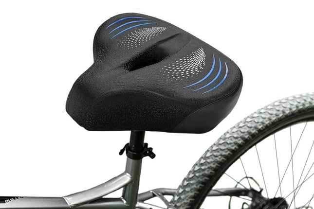 Noseless Bike Seat Cushion for Men & Women Comfortable Saddle for Peloton Bikes Exercise Bikes – product detail