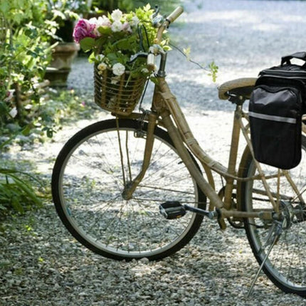 Bicycle Rear Chair Bag Bike Rack Bag Cycle Luggage Carrier Trunk Bag with Rain Cover