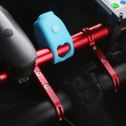 20cm Aluminum Alloy Bicycle Handlebar Extender Mount - Red