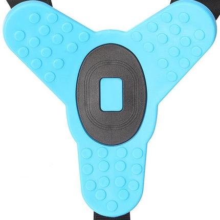 Motorcycle Helmet Chin Mount for Action Camera Quick Release Shockproof - Blue