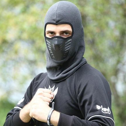 Motorcycle Mask Thermal Face Mask Balaclava Ski Mask -Grey