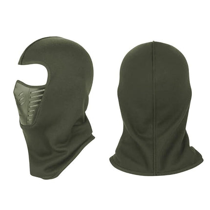 Motorcycle Mask Thermal Face Mask Balaclava Ski Mask -Army Green