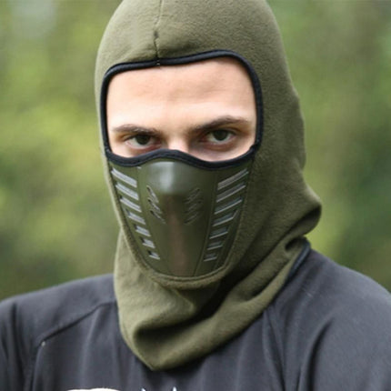 Motorcycle Mask Thermal Face Mask Balaclava Ski Mask -Army Green