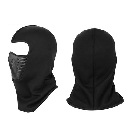 Motorcycle Mask Thermal Face Mask Balaclava Ski Mask -Black