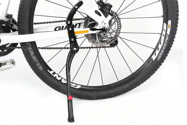 Strong Bike Bicycle Adjustable Side Kickstand Aluminum Alloy Foot Kick Stand for Mountain & Road Bikes – product detail